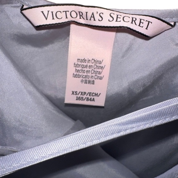 VICTORIA'S SECRET LIGHT PURPLE LILAC SILK LONG SLIP DRESS US XS LUXE SHEEN CUPRO - Picture 11 of 12